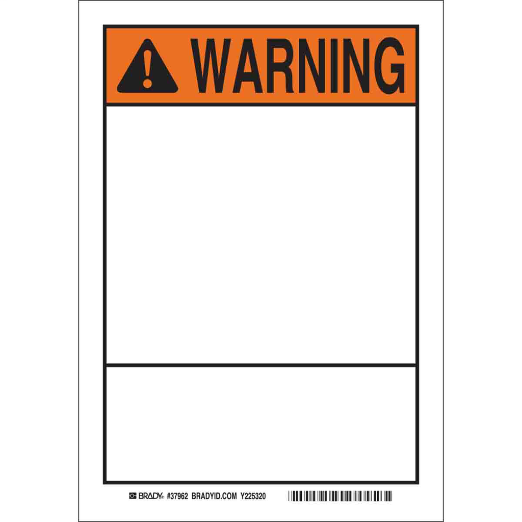 WARNING Sign