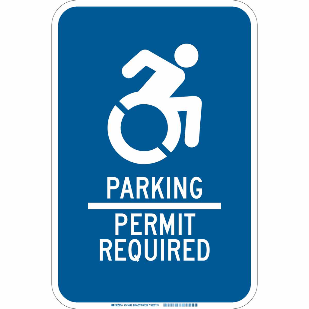 Parking - Permit Required Sign