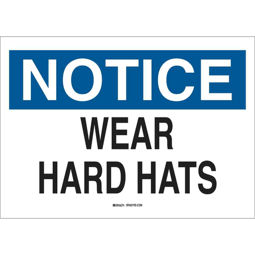 Product image for BRADY 88656 Sign,B302,14x10,NOTC WE