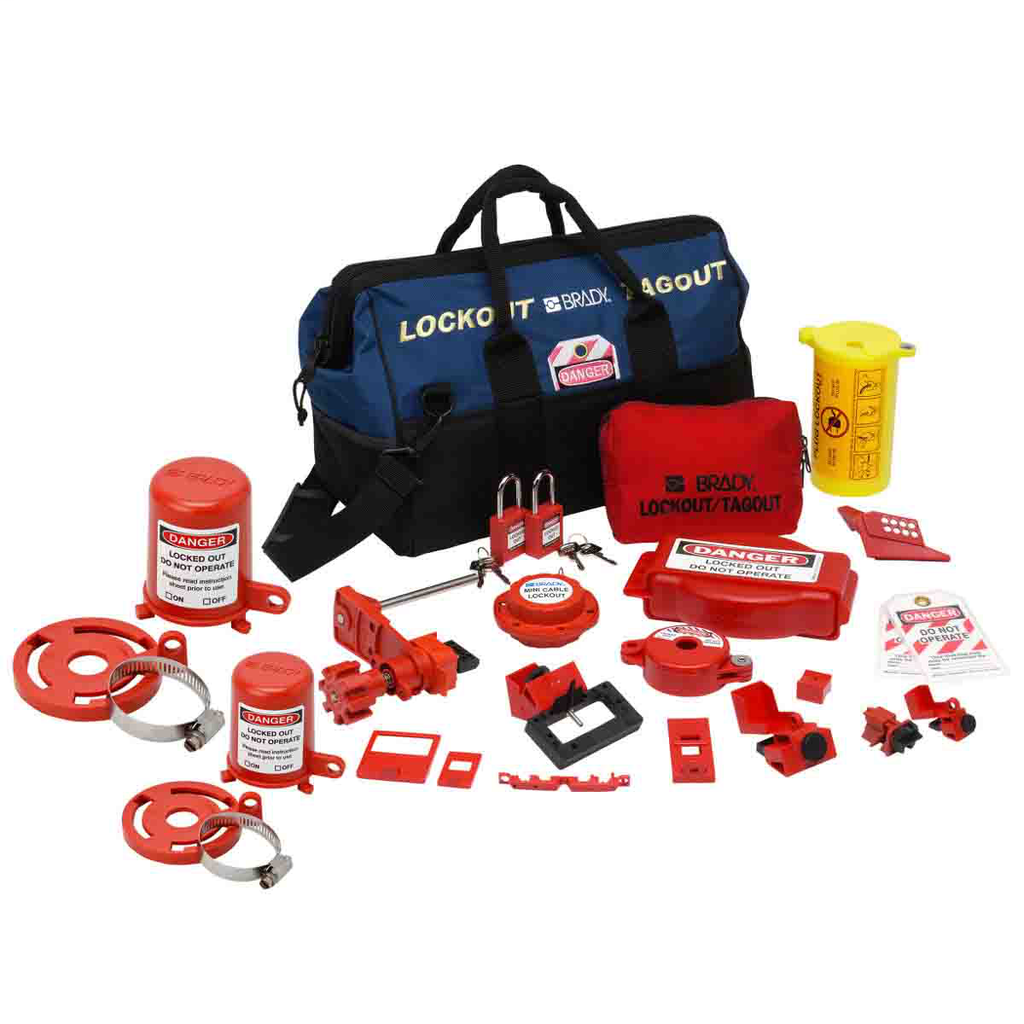 Combination Lockout Duffel with Safety Padlocks