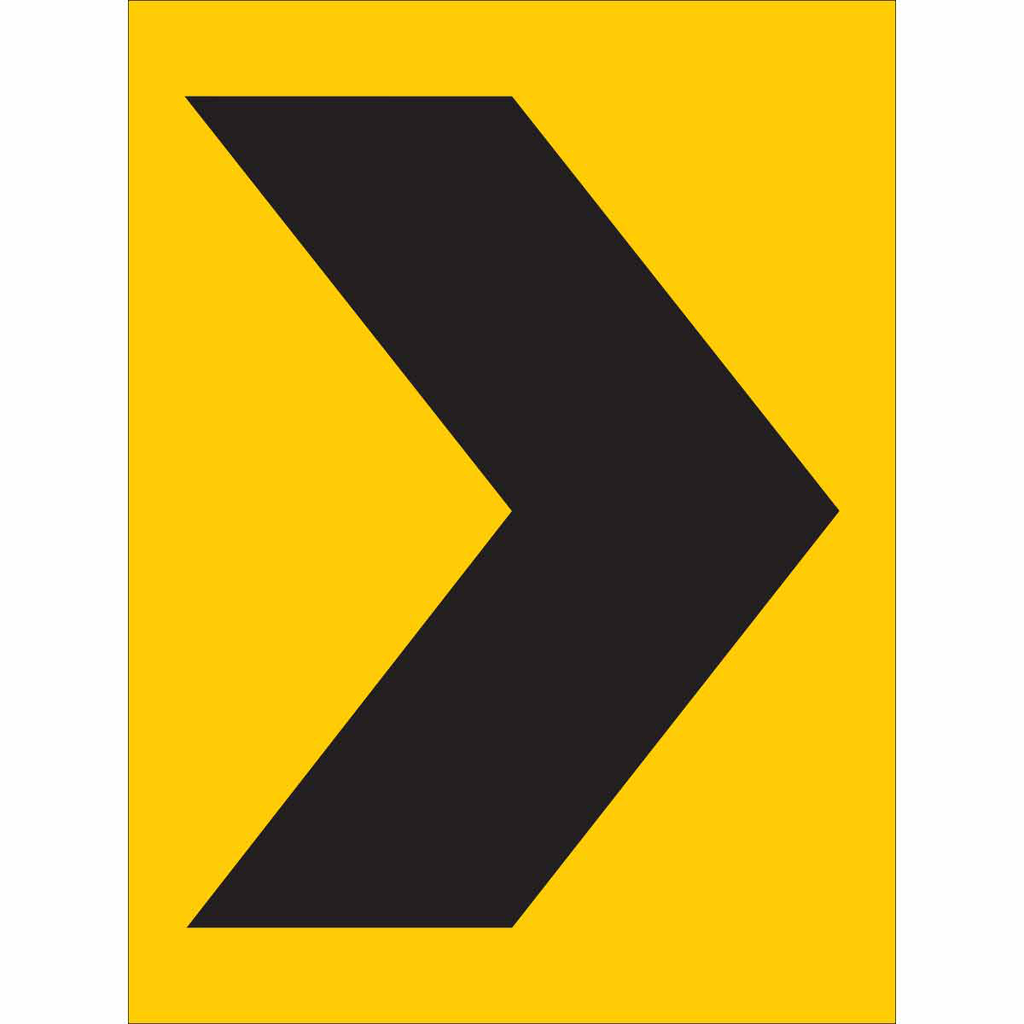 Right Chevron Picto Sign
