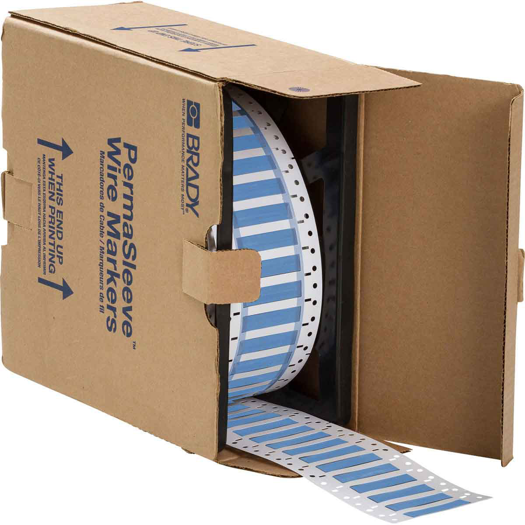 3" Core Series High Temp PermaSleeve PVDF Wire Marking Sleeves