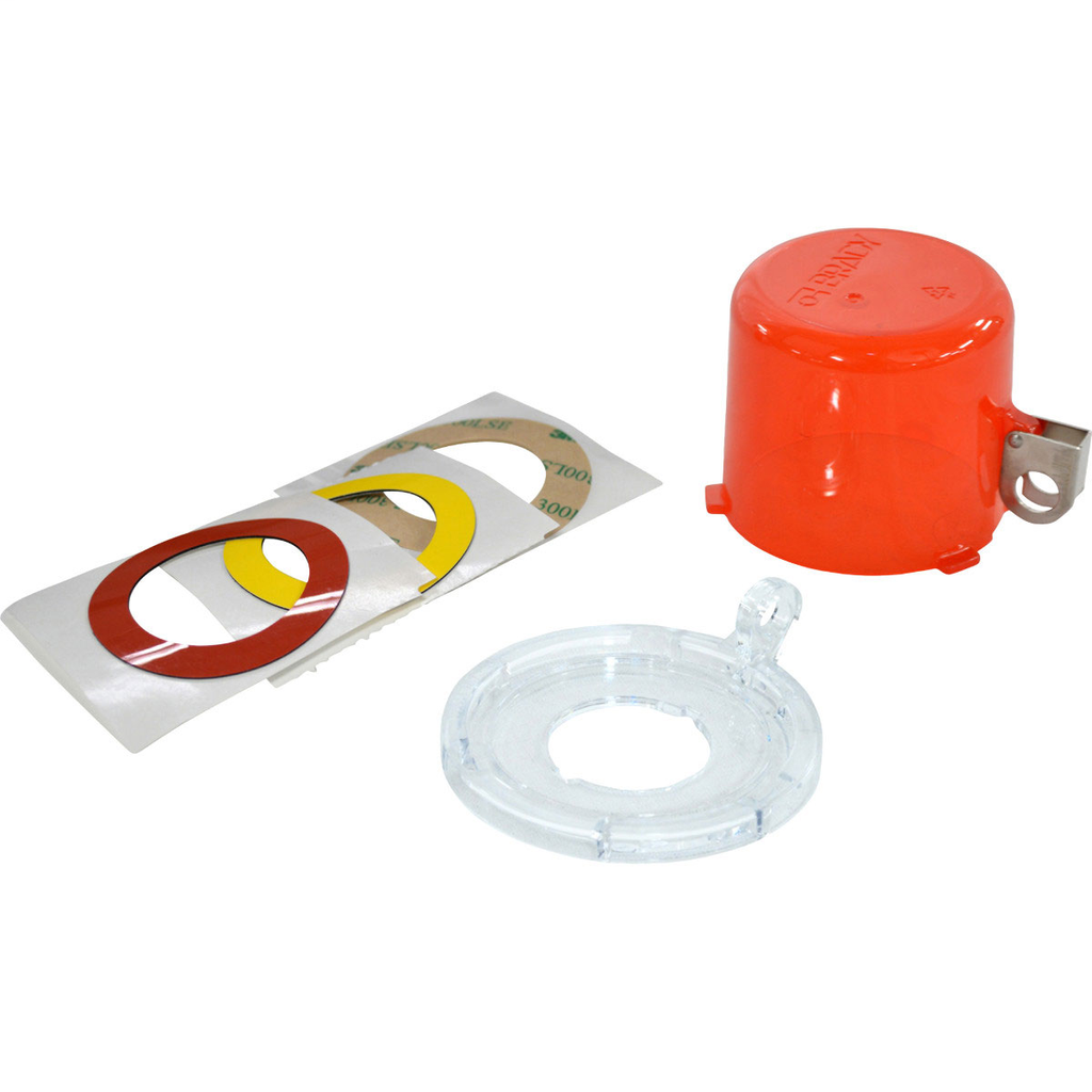 Push Button Lockout with Standard Cover