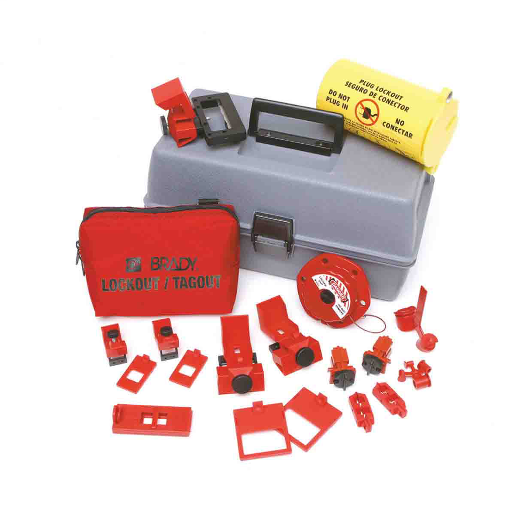 Electrical Lockout Toolbox Kit without Padlocks