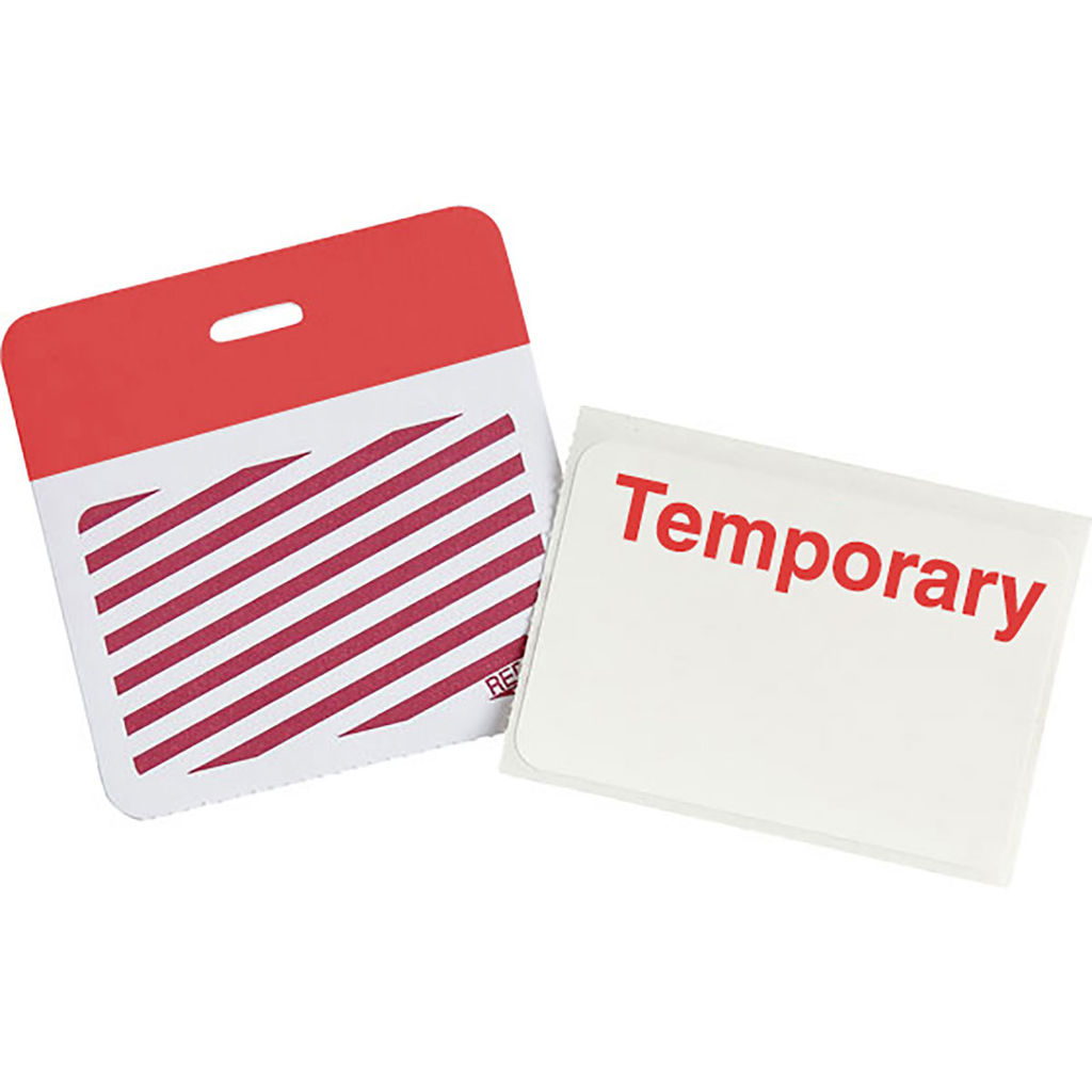 SecurAlert 2-part, 1-day td badge