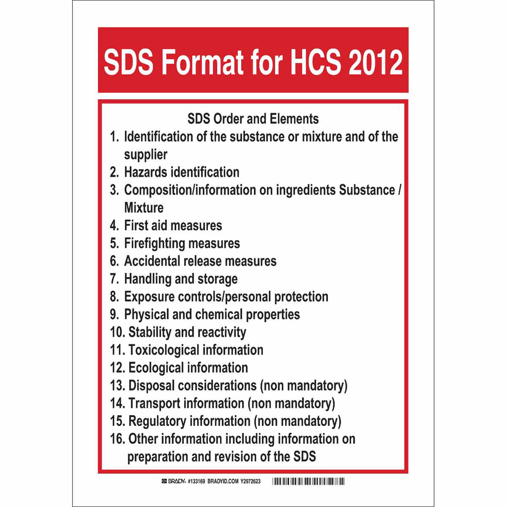 SDS Elements Sign