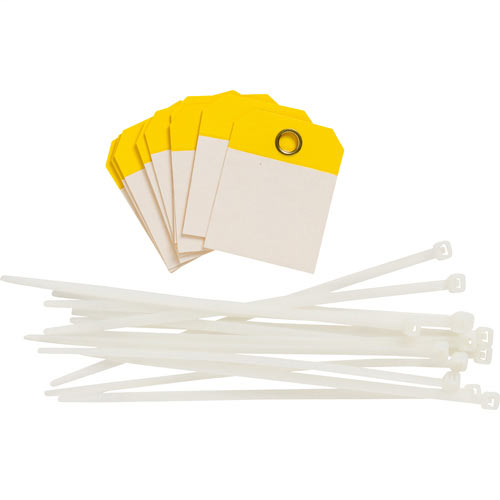 BRADY 89254 BLANK YEL PLYSTR TAG BRADY 89254 BLANK YEL PLYSTR TAG