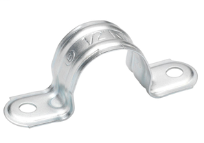 Bridgeport 1905 1-1/2" 2-Hole Pipe Strap, Rigid, Steel