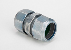 Bridgeport 260-RT 1/2" EMT Compression Coupling, Raintight, Die Cast