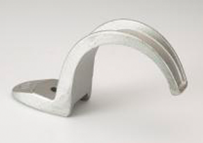 Strap, EMT, One Hole, Malleable Iron, Size 1 1/4 Inch