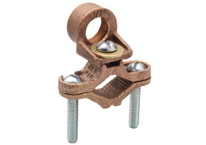 Clamp, Ground, Threaded Hub, Brass, Rigid Conduit Size 3/4 Inch 1 1/4" - 2"