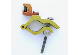 Single Bolt Grounding Clamp - Copper Lug