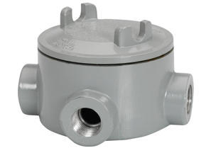 2" GRT Style 2-Hub Round Outlet Box