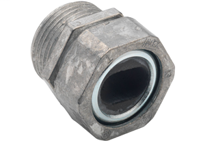 Service Entrance, Cable Connector, Zinc Die Cast, Grommet Opening Size .560 x .950 Inch