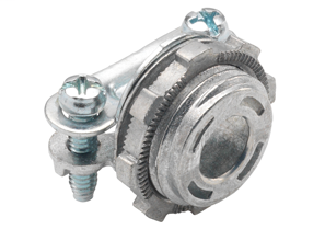 Bridgeport 565-DC2 3/8" MC Strap Connector, 2-Screw, Die Cast