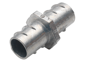 Bridgeport 534-DC 1-1/2" FMC Screw-In Coupling, Die Cast