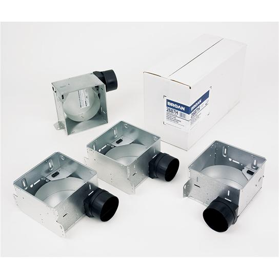 Product image for Broan 2687H Size 8 x 8-1/4 x 5-3/4 Inch Fan Housing Pack
