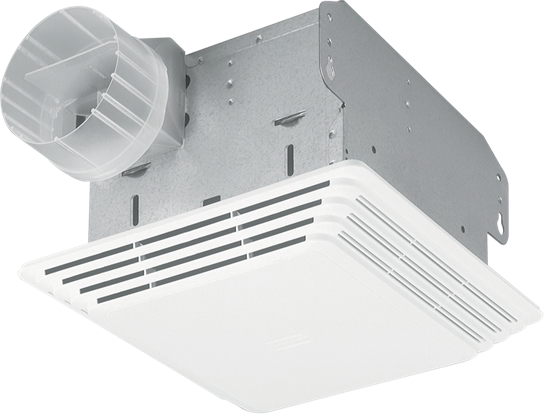 Broan 684 0.5 Amp 120 Volt 80 CFM 2.5 Sones 48 W 1280 RPM 10-5/8 x 11-1/8" White Polymeric Grille Ceiling/Wall Fan Broan 684 0.5 Amp 120 Volt 80 CFM 2.5 Sones 48 W 1280 RPM 10-5/8 x 11-1/8" White Polymeric Grille Ceiling/Wall Fan