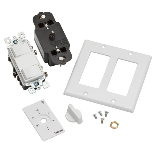 15 Min. Timer/2 On/Off Switches (White)