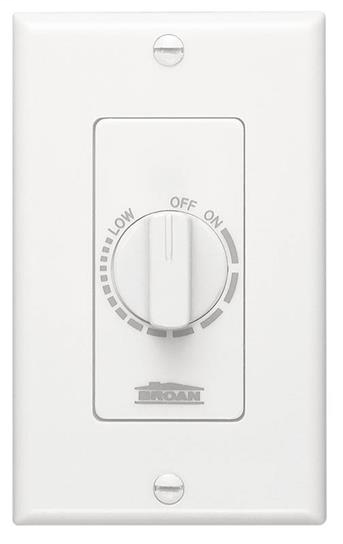 Product image for BROAN P57W Electronic Variable Spee