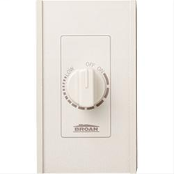 Speed Control, Variable Speed, Ivory, 277V, 6 amps