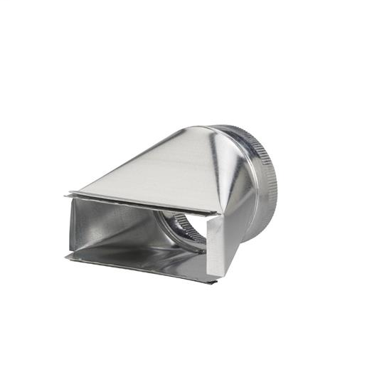 Transition for 7" to 3-1/4" x 10" Duct for Range Hoods and Bath Ventilation Fans