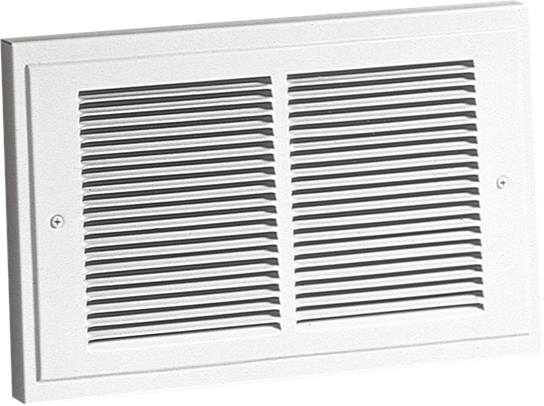 Heater, White Grille, 1000/2000W 240VAC, 750/1500W 208VAC