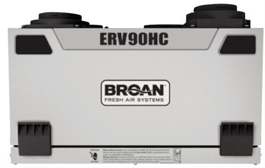 Product image for BROAN ERV90HCT Energy Recovery Vent