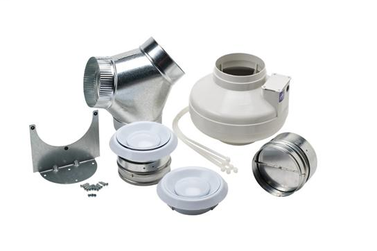 In-Line Fan Kit, 250 CFM Ventilation Fans