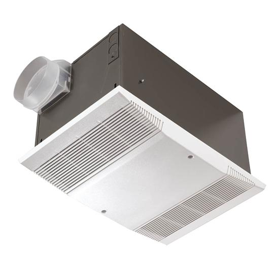 Heater/Fan, 1500W Heater, 70 CFM; Ventilation Fans
