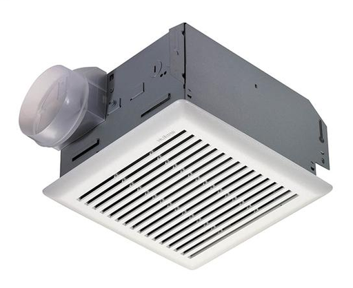Product image for Broan 671R 2 Amp 120 Volt 90 CFM 3 Sones 10-1/2 x 10-1/4 x 9/16 Inch Grille Ventilation Fan