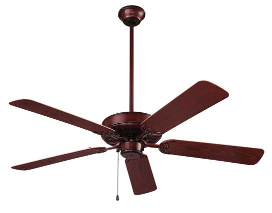 Outdoor Series Ceiling Fan, 52" Diameter, in Weathered Bronze Finish