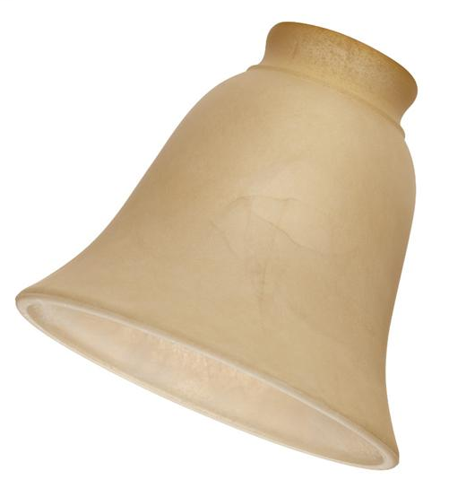Glass Shades for Turtle Fitter Ceiling Fan Light Kit, 5-3/8"w x 4-7/8"h, in