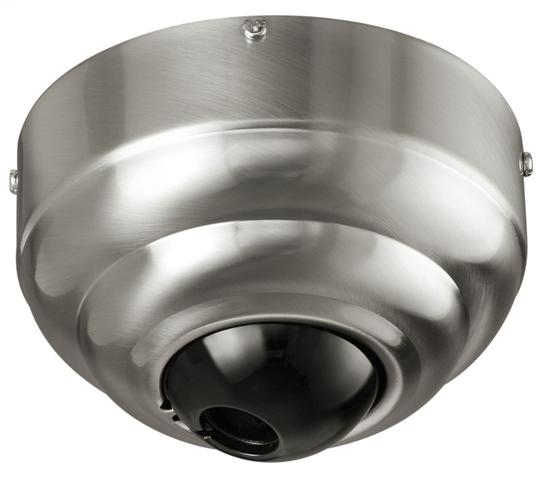 Sloped Ceiling Adapter, Ceiling Fans, in Brushed Steel Finish