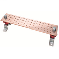 Copper BusBar, 34, AK14572, Can be used as a common ground point and power applications.