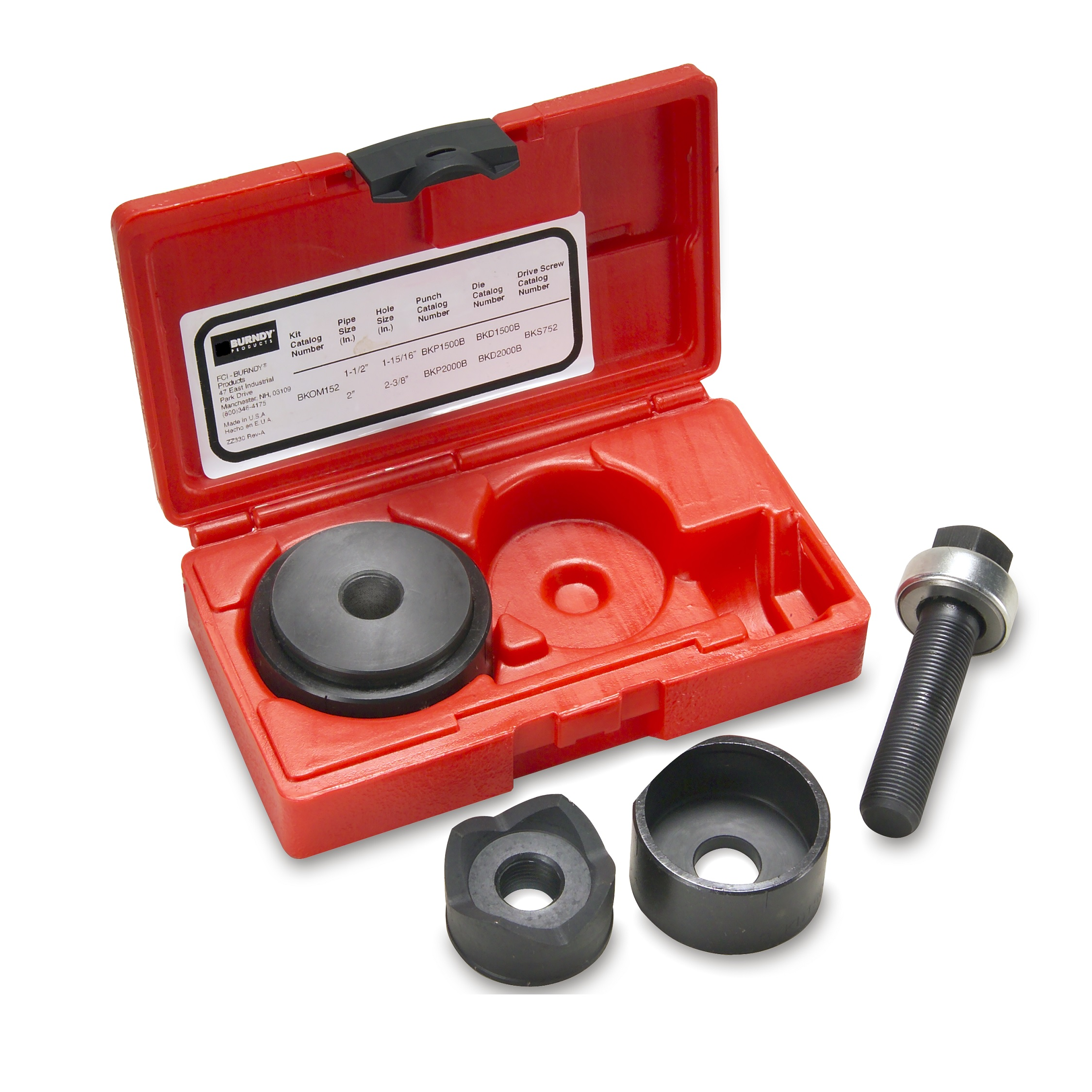 Product image for Burndy BKOM152 KNOCKOUT SET,MECH,ROHS