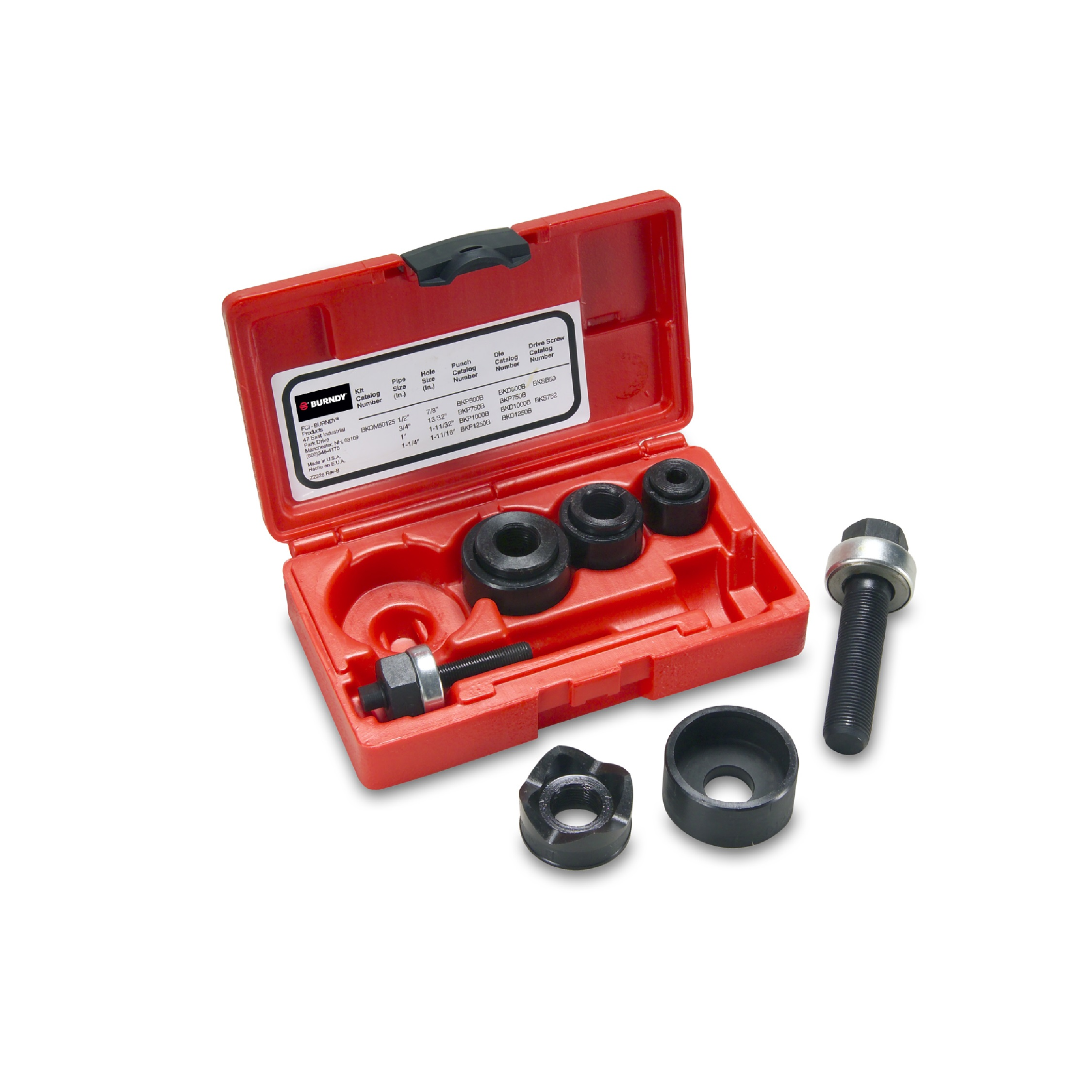 Product image for Burndy BKOM50125 KNOCKOUT SET,MECH,ROH