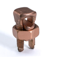 Copper Split Bolt, Cu: 8 AWG (Str)-6 AWG (Sol) (Run & Tap).