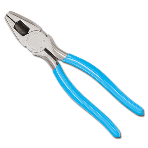 8.5" Round Nose Linemen's Plier