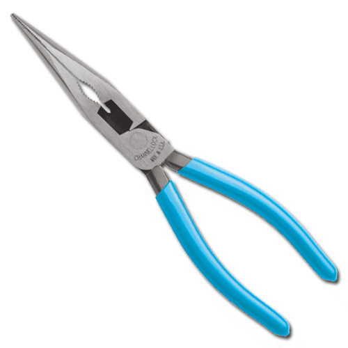 8" XLT Long Nose Plier with Cutter