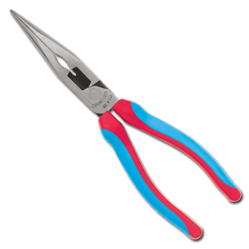 8" XLT Long Nose Plier with Cutter