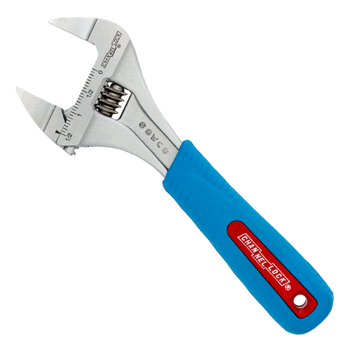 XTRA SLIM JAW WIDEAZZ 8" ADJUSTABLE WRENCH