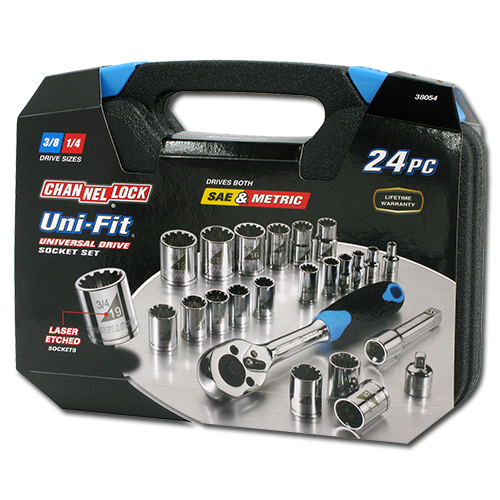 24 PC Uni-Fit Socket Set