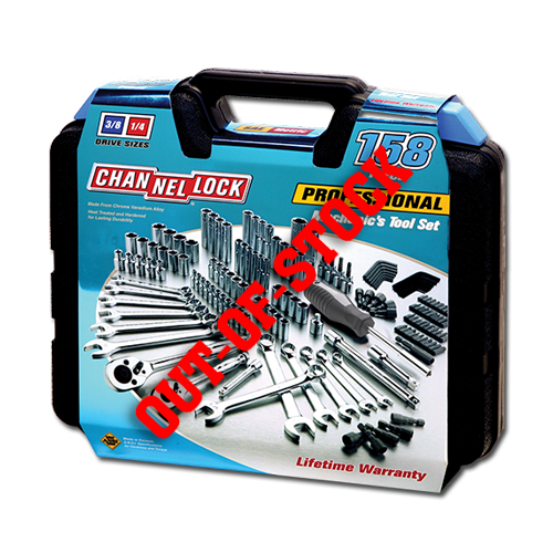 158 PC. Mechanic's Tool Set