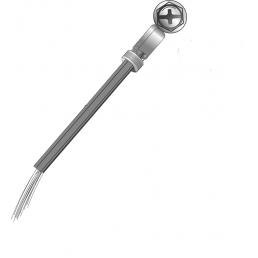 CULLY 80018 #12 x 7-1/2 Grounding Pigtail w/Screw, Solid (50/Bag)