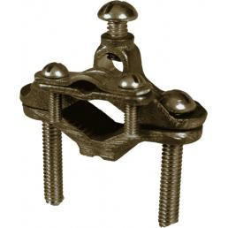 CULLY 95170 1-1/4"-2" Brass Armored Ground Clamp
