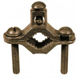 CULLY 95158 2-1/2"-4" Brass Ground Clamp w/Screw