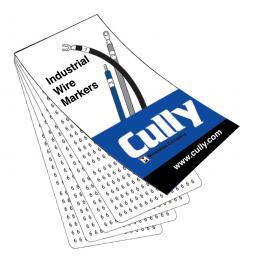 WIRE MARKER A-Z,BLANK,+,-