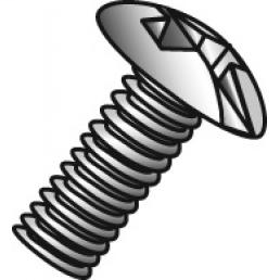 Product image for Cully 52012 6-32 x 3/4" Machine Screws, Truss Head, Combo Phillips/Slotted, Zinc