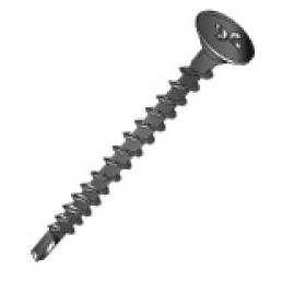 CULLY 79623 6 x 1-1/4 Bugle Head Drywall TEK Screw, Phil (100/Box)